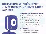 Utilisation par les résidents de mécanismes de surveillance en CHSLD