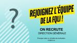 Offre d'emploi - Direction générale
