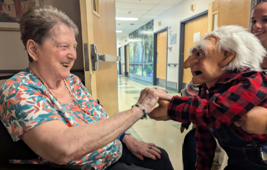 L’utilisation de la marionnette en centre d’hébergement