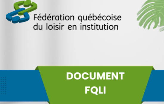 Cadre de référence pour l’accessibilité et l’inclusion en loisir