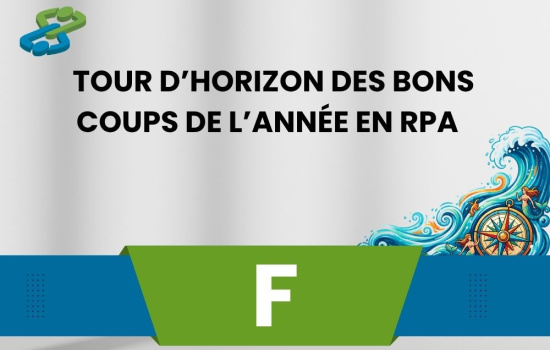 Tour d’horizon des bons coups de l’année en RPA